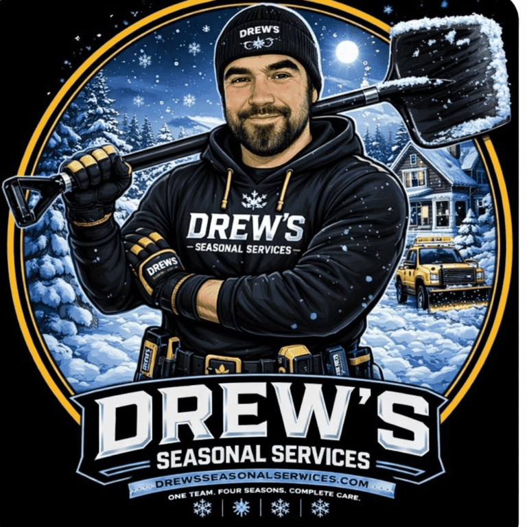 Drew, owner of Drew's Seasonal Services