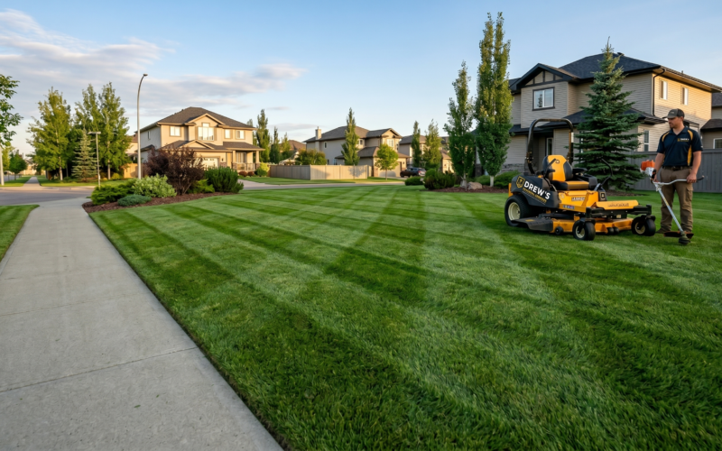 Summer Lawn Care Grande Prairie
